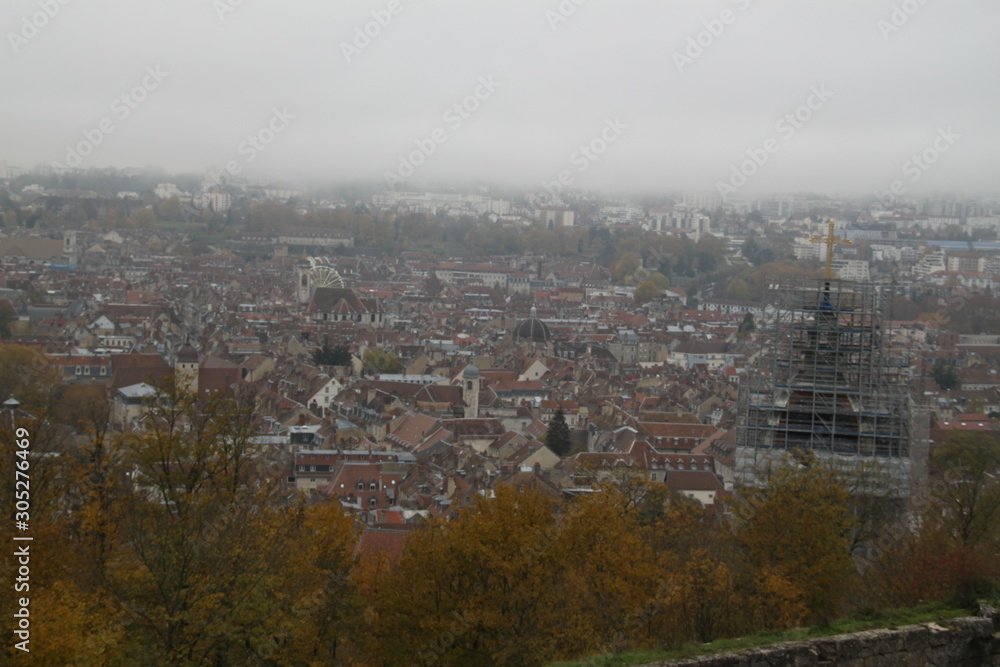 Vue panoramique Besançon