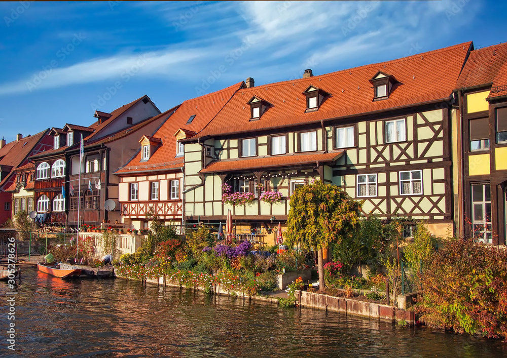 Obraz premium Bamberg, Klein-Venedig an der Regnitz