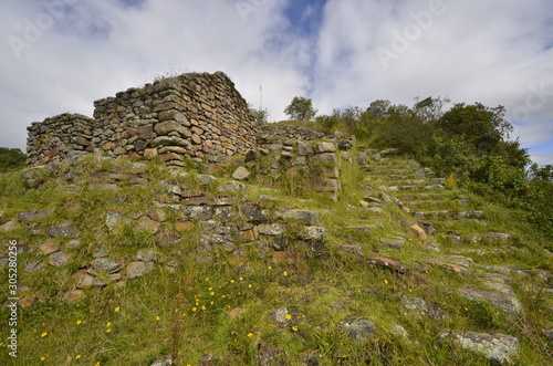 Inca ruins of Cojitambo, Cañar , Ecuador