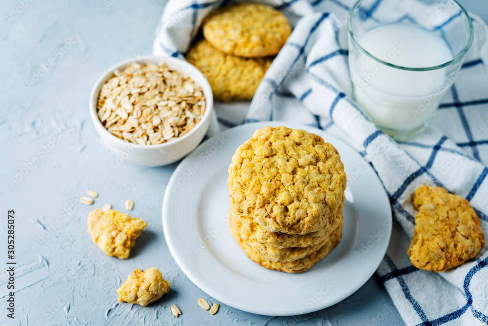 Pumpkin oatmeal cookies Pumpkin oatmeal cookies