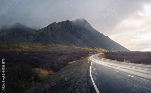 road in mountains