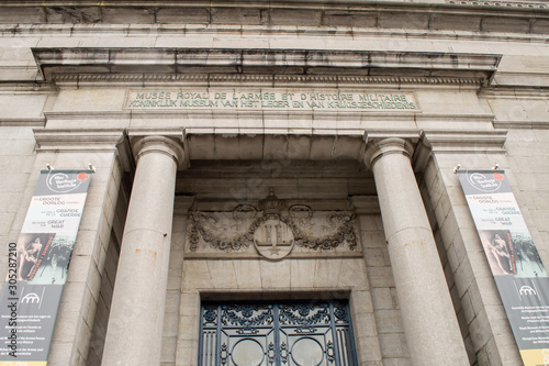 Royal museum of the Armed Forces and Military History in Brussels on January 3, 2019.