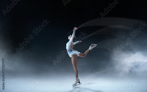 Figure skating girl.