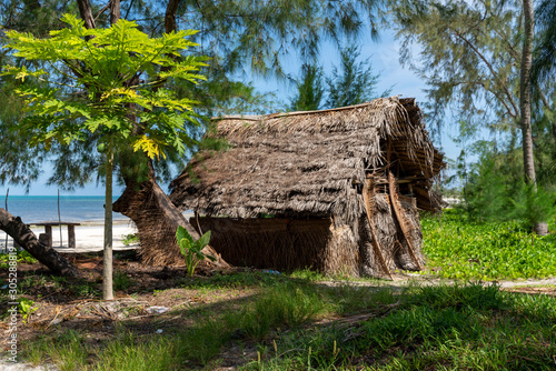 Strandhütte auf Sansibar