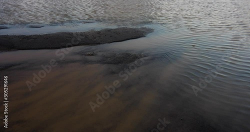 Wallpaper Mural stagnant water after days of raining Torontodigital.ca