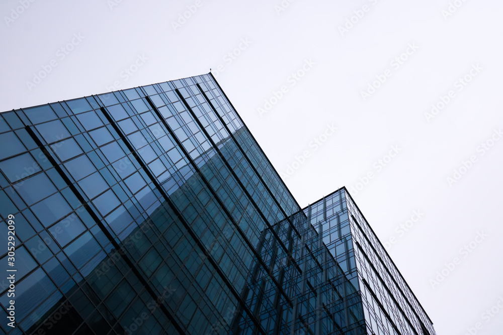 Gdansk, Poland, Olivia Business Centre - 12/10/2019: skyscraper against a clear sky