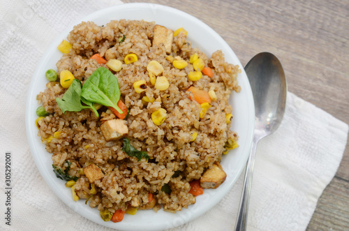 fried rice meal