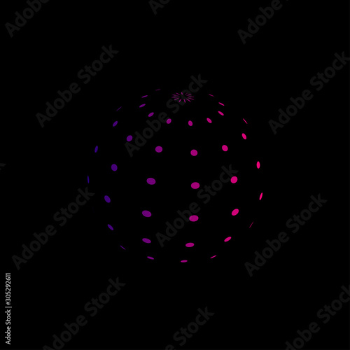 World, globe icon, colorful sphere logo design