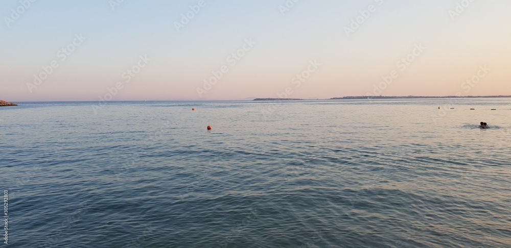 Obraz premium Sunset on the sea