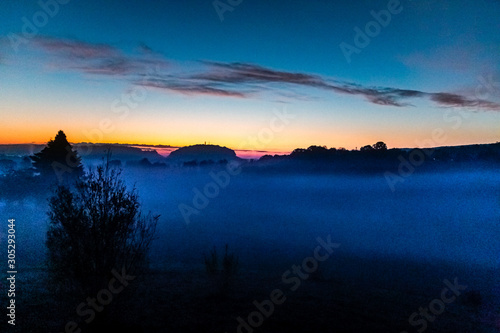 Nebel bedeckt den Stromberg © Frank
