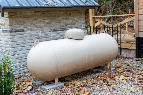 Backyard Propane Tank