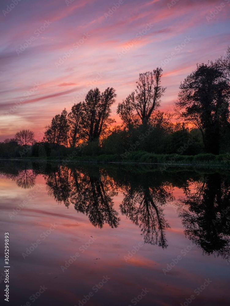 Obraz premium Sunset Reflections