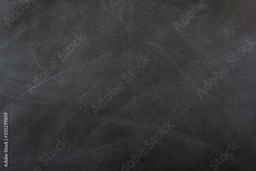trace chalk rubbed out on blackboard or chalkboard. Clean chalk board surface background.