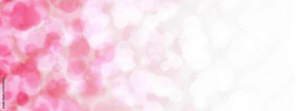 pink background with bokeh