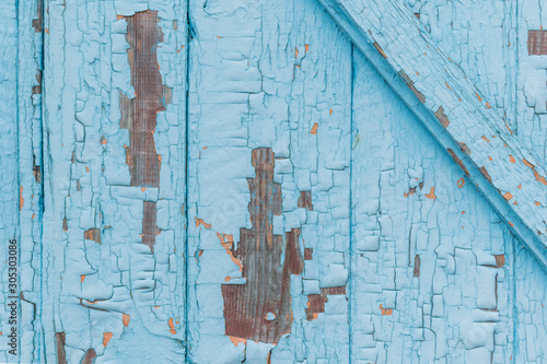 Texture image of a fragment of an old wooden wall