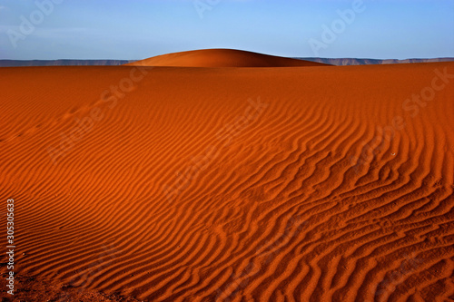 Dunes of Sahara (Zagora region, Morocco)