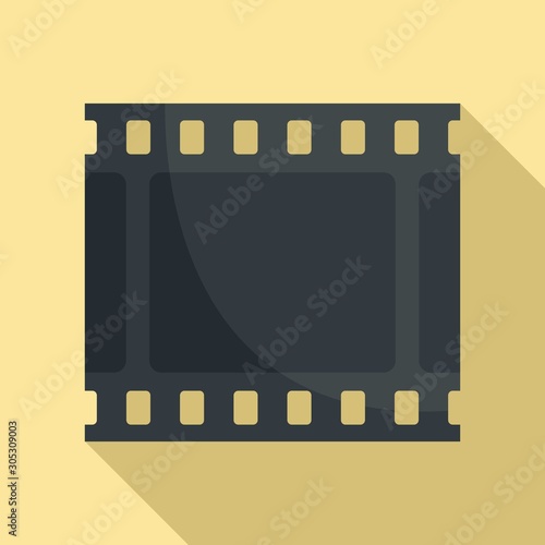 Film picture icon. Flat illustration of film picture vector icon for web design