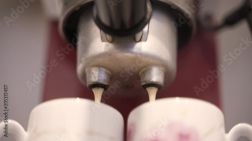 Wallpaper Mural Dripping Coffee Machine Nozzles Torontodigital.ca