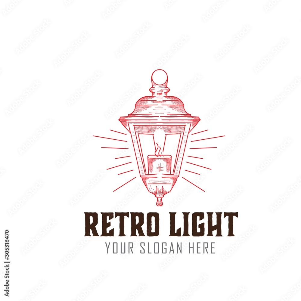 classic and retro lamp traditional logo designs classic and retro lamp traditional logo designs