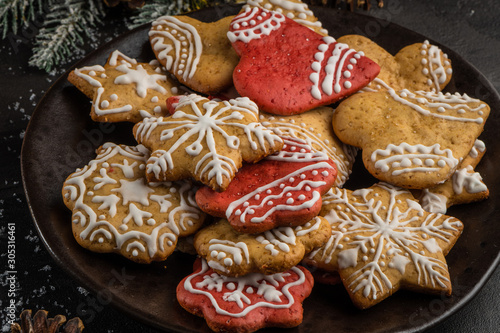 Baked Christmas cookies