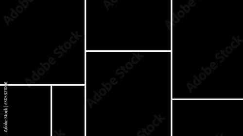 Vector collage for photos. Vector collage for photos. Picture frame. Vector blank for scrapbook don't forget notes.