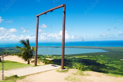 Wallpaper Mural Large swing on the mountain Torontodigital.ca