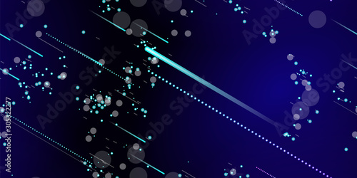 Fast Effect. Motion Neon. Seamless Pattern. Glitch