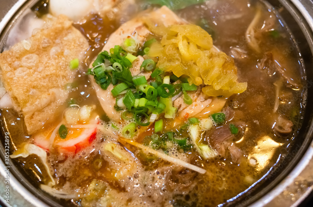stinky tofu hot pot at Taiwan