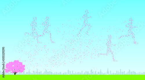 サクラのランナー