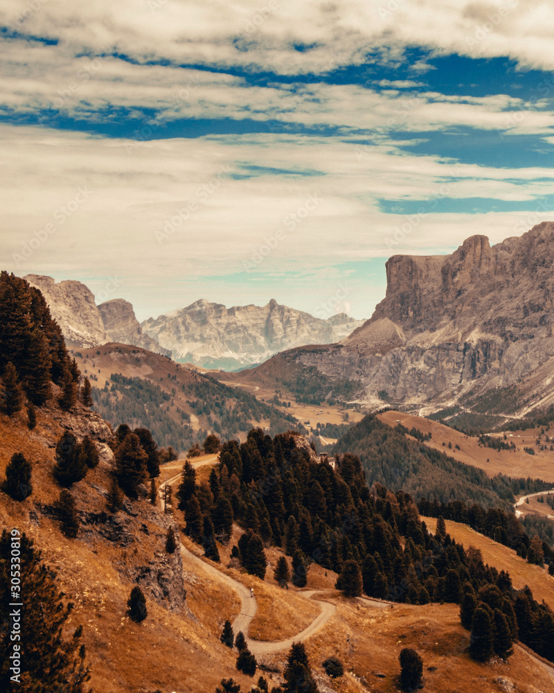 Fototapeta premium Dolomites mountains, Italy