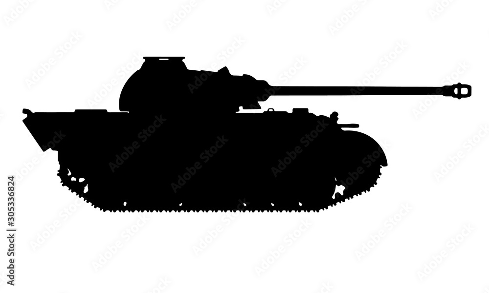 WW II German tank panther