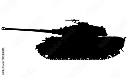 WW II German tank TigerII Tiger2 Panzerkampfwagen VI Ausführung B Sd.Kfz.182 Königstiger