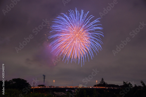 Japanese fireworks display