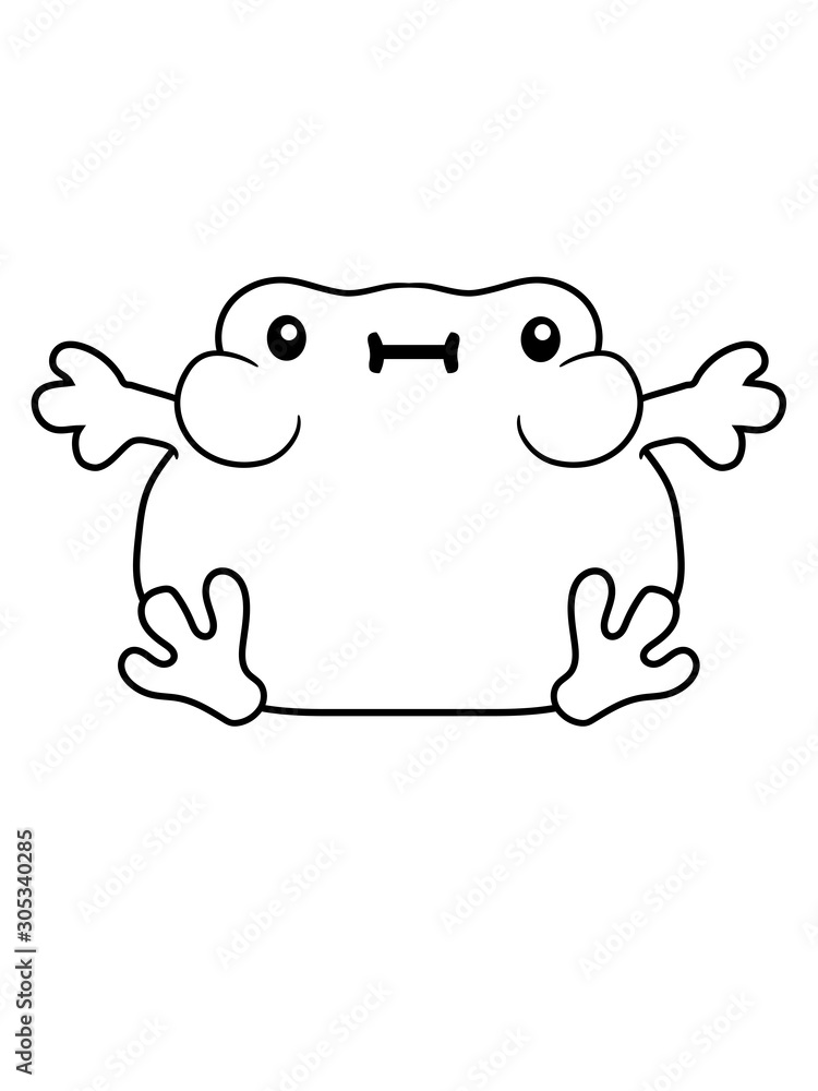 Obraz premium kröte kleiner dicker 