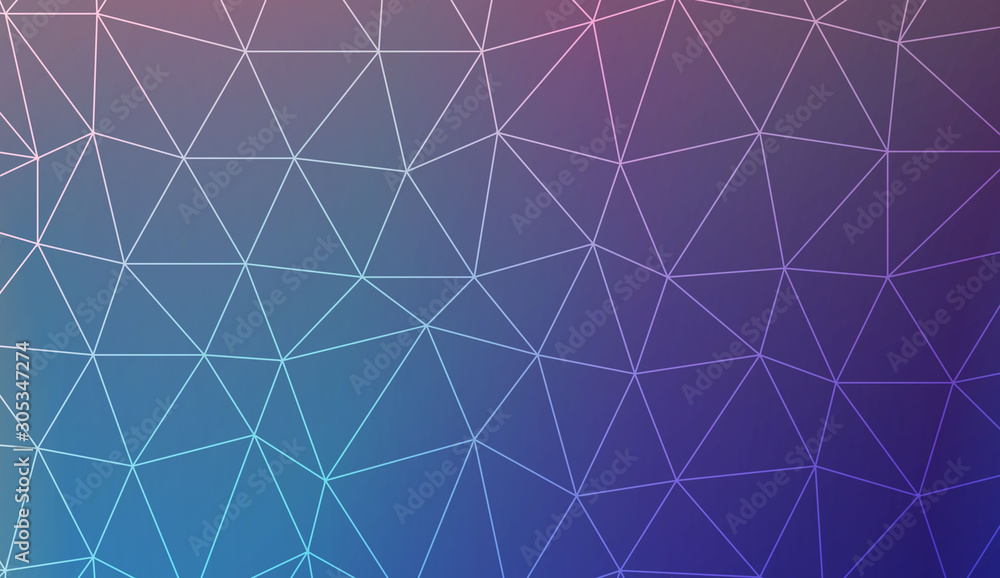 Blurry triangle texture. Design for flyer, wallpaper, presentation, paper. Vector illustration. Light Gradient Abstract Background.