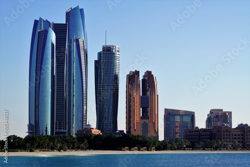 skyscrapers in abu dhabi uae