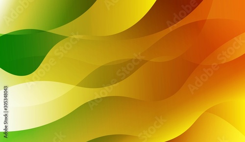 Abstract Background With Wave Gradient Shape. For Your Design Ad, Banner, Cover Page. Vector Illustration with Color Gradient