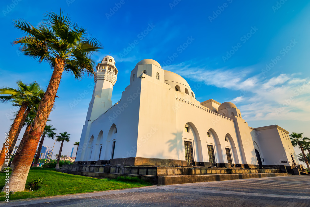 Beautiful Al Khobar Corniche Mosque morning view - Saudi Arabia