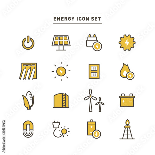 ENERGY ICON SET