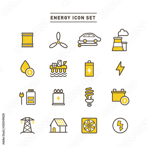 ENERGY ICON SET