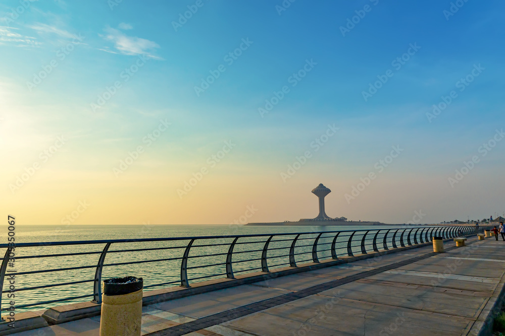 Morning view in Alkhobar Corniche area Saudi Arabia. City : Khobar, Country : Saudi Arabia. Clicked on 25th October 2019Morning view in Alkhobar Corniche area Saudi Arabia. 