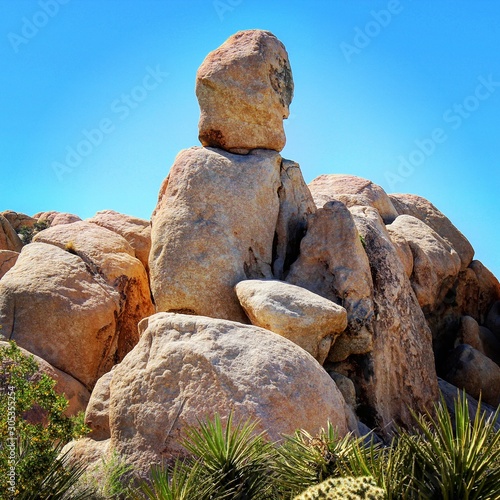 rocks and blue sky