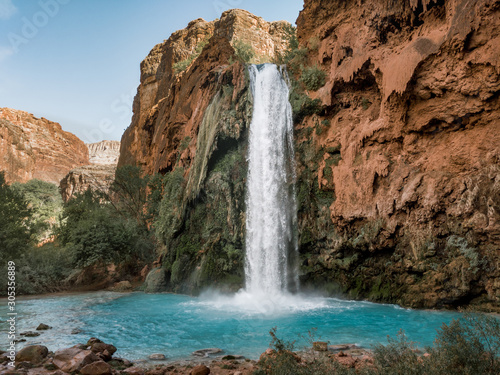 Waterfall in Havusupai