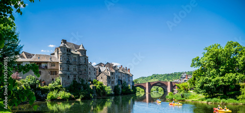Espalion, Aveyron, Occitanie, France. photo