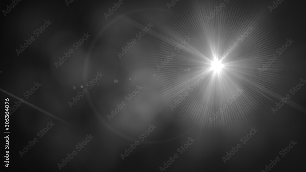 Lens Flare light over Black Background. Easy to add overlay or screen filter over Photos Lens Flare light over Black Background. Easy to add overlay or screen filter over Photos
