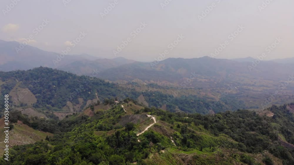 Mountains Surrounding the Lost City in Santa Marta, Colombia Mountains Surrounding the Lost City in Santa Marta, Colombia