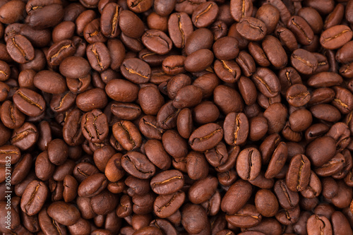 roasted coffee beans, can be used as background