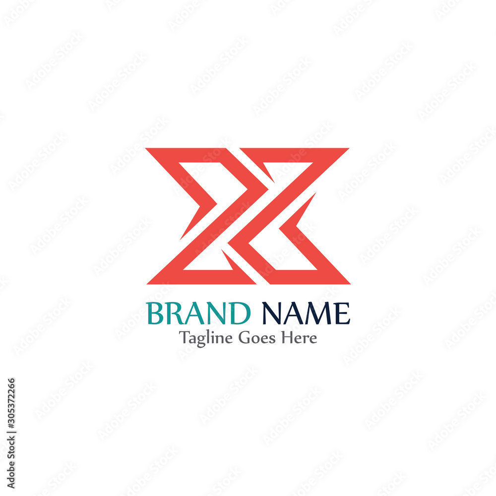 Simple and modern logo of letter X for business vector Simple and modern logo of letter X for business vector