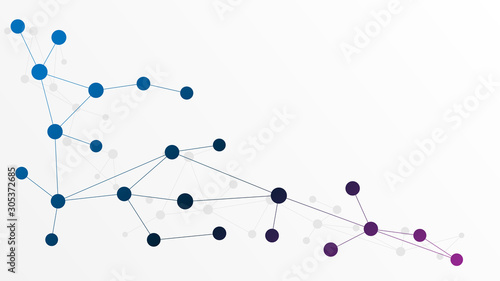 Abstract Digital Technology Cycle background.Business growth transformation Successful financial.