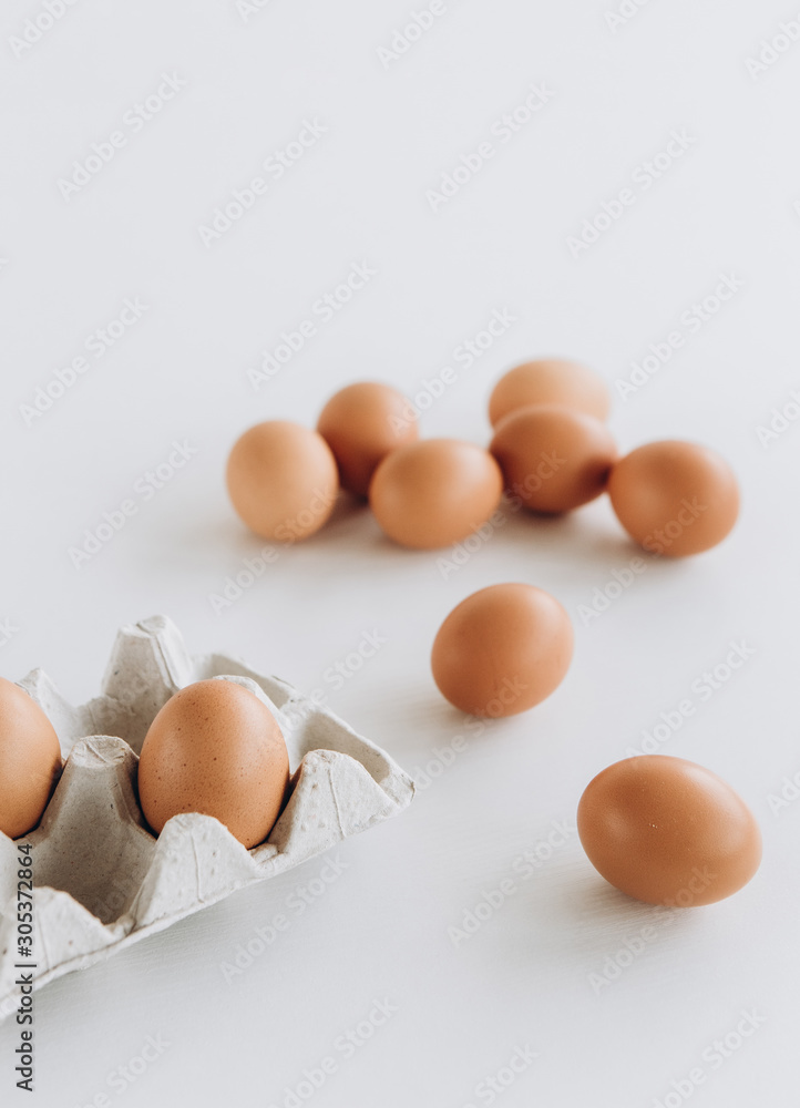 eggs protein yolk easter shell tray mockup eggs protein yolk easter shell tray mockup